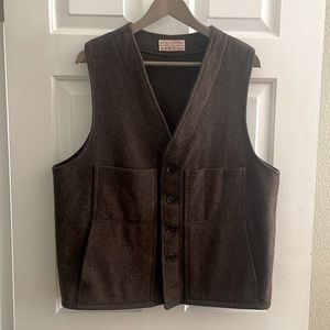 Filson wool vest
